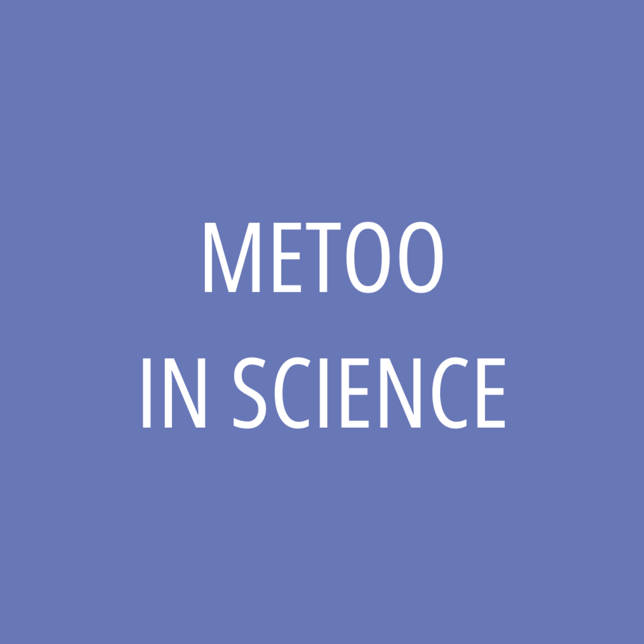 MeToo in Science